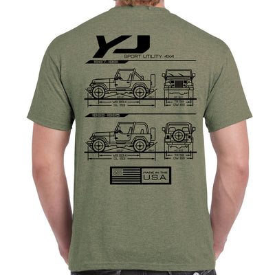 YJ Blueprint T-Shirt