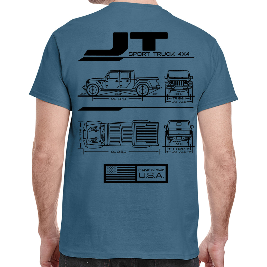 T-Shirt Uomo Jeep Track Offroad - Triblend Morbido, Coyote Brown, Taglie Da S A XXL - Foto 10