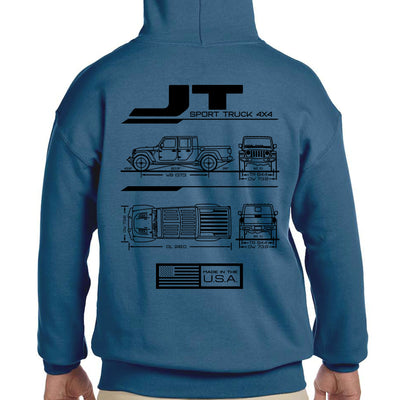 JT Blueprint Pullover Hoodie