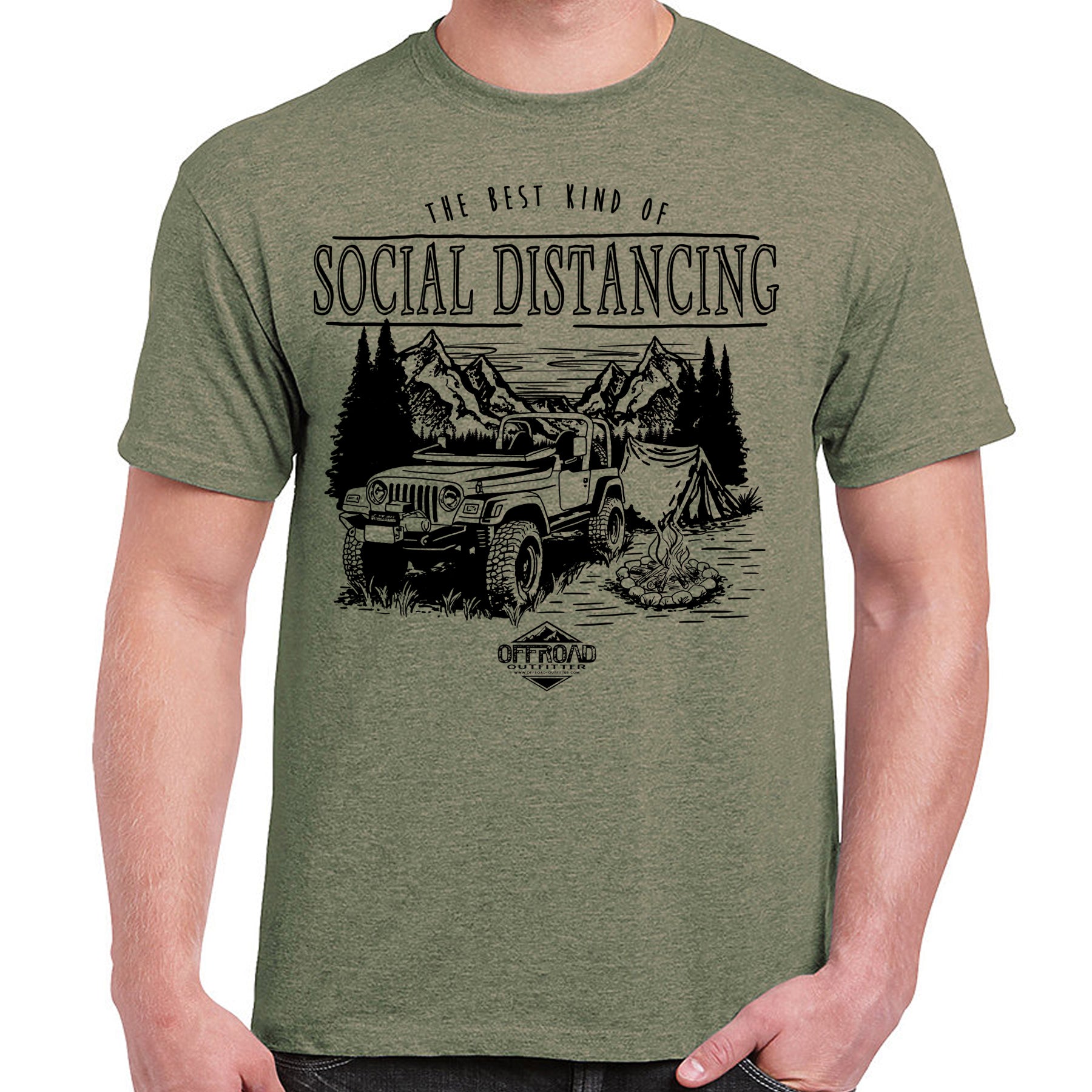 Physical Distance Shirts Social Distancing T-Shirt – Offroad Outfitter Apparel