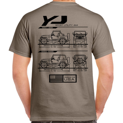 YJ Blueprint T-Shirt